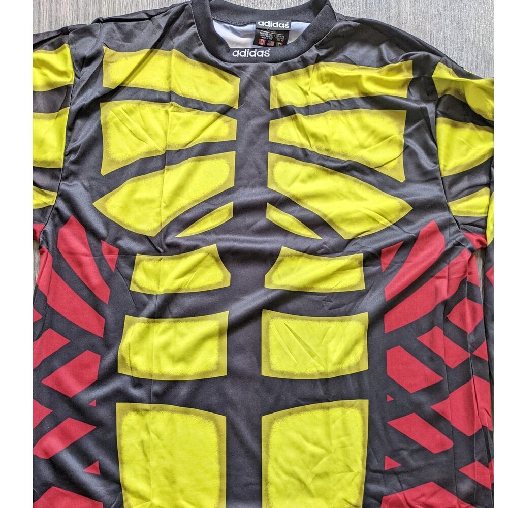 NEW 1994 ADIDAS Goalkeeper Predator football jersey World Cup L Soccer lemon US